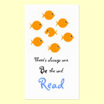 Cute Inspirational Elementary School Bookmark business cards