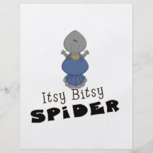 cute itsy bitsy spider flyers