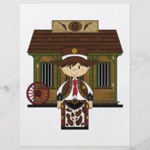 Cute Jailhouse Cowboy Flyer
