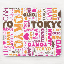 Cute japan tokyo souvernir mousepad