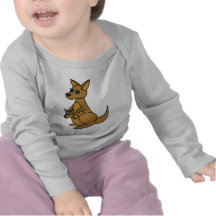 Cute Kangaroo and Joey Shirts