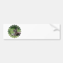 Cute Kangaroo Bumper Stickers