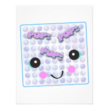 Cute Kawaii Bubble Wrap Announcement