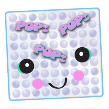Cute Kawaii Bubble Wrap Photo Sculptures