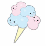 cute kawaii cotton candy cut outs