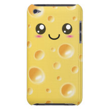 Cute Kawaii Happy Cheese Slice iPod Touch Case-Mate Case