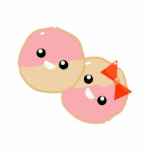 Cute Kawaii Pink Frosted Cookies Photo Cut Out