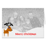Cute Kawaii Reindeer - - Customised Greeting Cards