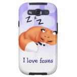 Cute Kawaii Sleeping cartoon fox