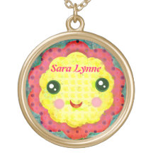 Cute Kawaii Smiley Necklace