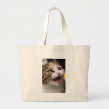 Cute Kitten Tote Bags