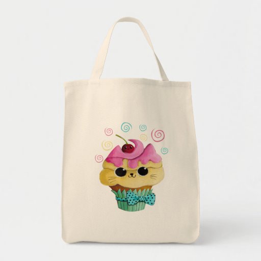 Cute Kitty Cupcake Bags