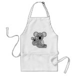 Cute Koala Bear and Baby Apron