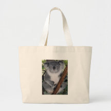 CUTE KOALA BEAR CANVAS BAG