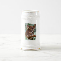 Cute Koala Beer Stein Coffee Mug
