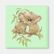 Cute Koalas Magnets