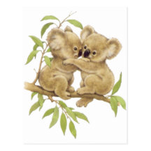 Cute Koalas Postcards