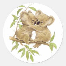 Cute Koalas Stickers
