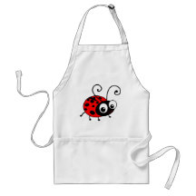 Cute Ladybug Apron