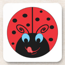 Cute Ladybug Coasters