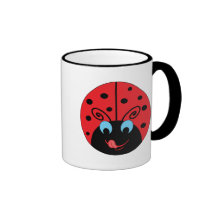 Cute Ladybug Coffee Mug