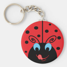 Cute Ladybug Key Chain