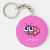 Cute Ladybug Keychains