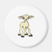 cute lamb magnet