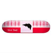 Cute Lightning Bolt Custom Skateboard