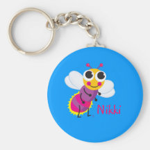 Cute Lightning Bug Keychains