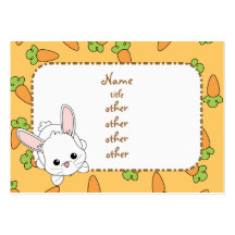 Cute Lil' Bunny Business Cards