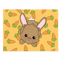 Cute Lil' Bunny Post Card