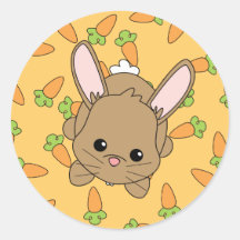 Cute Lil' Bunny Stickers
