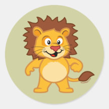 Cute Lion Stickers