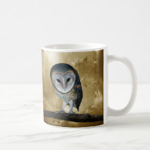 Cute little Barn Owl Coffee Mug
