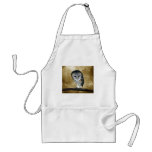 Cute little Barn Owl fantasy Apron