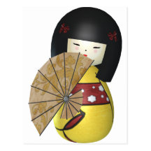 CUTE LITTLE CHINA DOLL POSTCARDS
