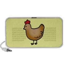 Cute little hen speakers