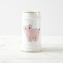 Cute Little Piggy Art Mug