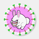 Cute little Pink Apple bunny Magnet