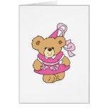 Cute Little Pink Princess Bear cards