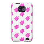 Cute Little Pink Turtle Pattern Galaxy S2 Case