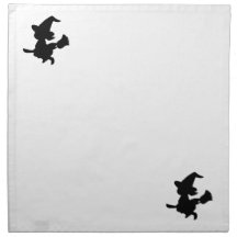 Cute Little Witch Cloth Napkin