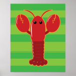 Cute Lobster Posters