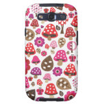 Cute love ladybug polka dot heart pattern galaxy s3 covers
