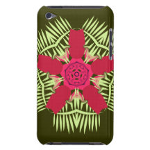 Cute mandala pattern iPod covers Barely There iPod Covers
