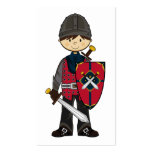 Cute Mediaeval Knight Bookmark Business Card