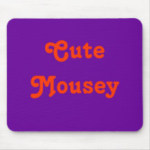 Cute Mousey Mouse Pad
