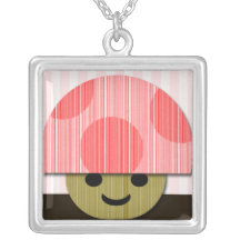 Cute Mushroom Necklace