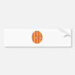 Cute Orange Bumper Sticker
